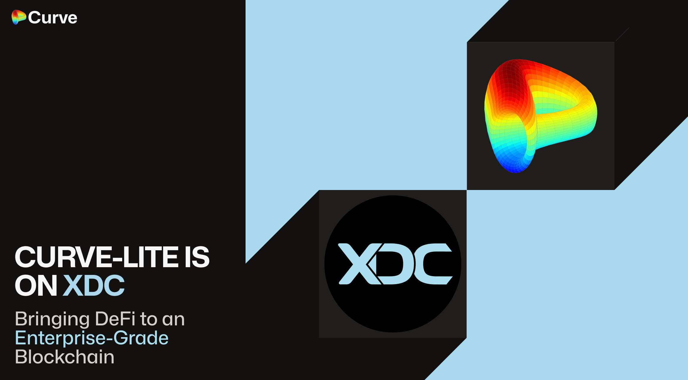 Curve Now Live on XDC Network