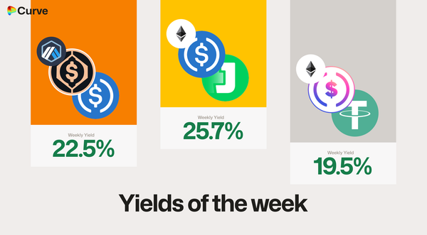 Curve Best Yields & Key Metrics | Week 31, 2025