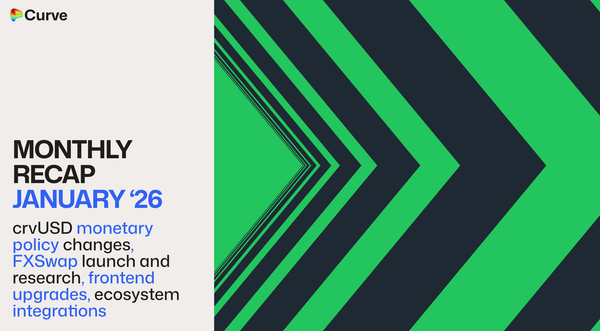 Curve Monthly Recap January, 2026